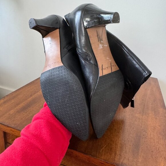 Tahari Minna Boots Black Leather - Picture 8 of 11